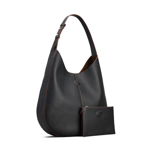 Tod's Di hobo leather bag XBWDBSR9300YATB999-P25