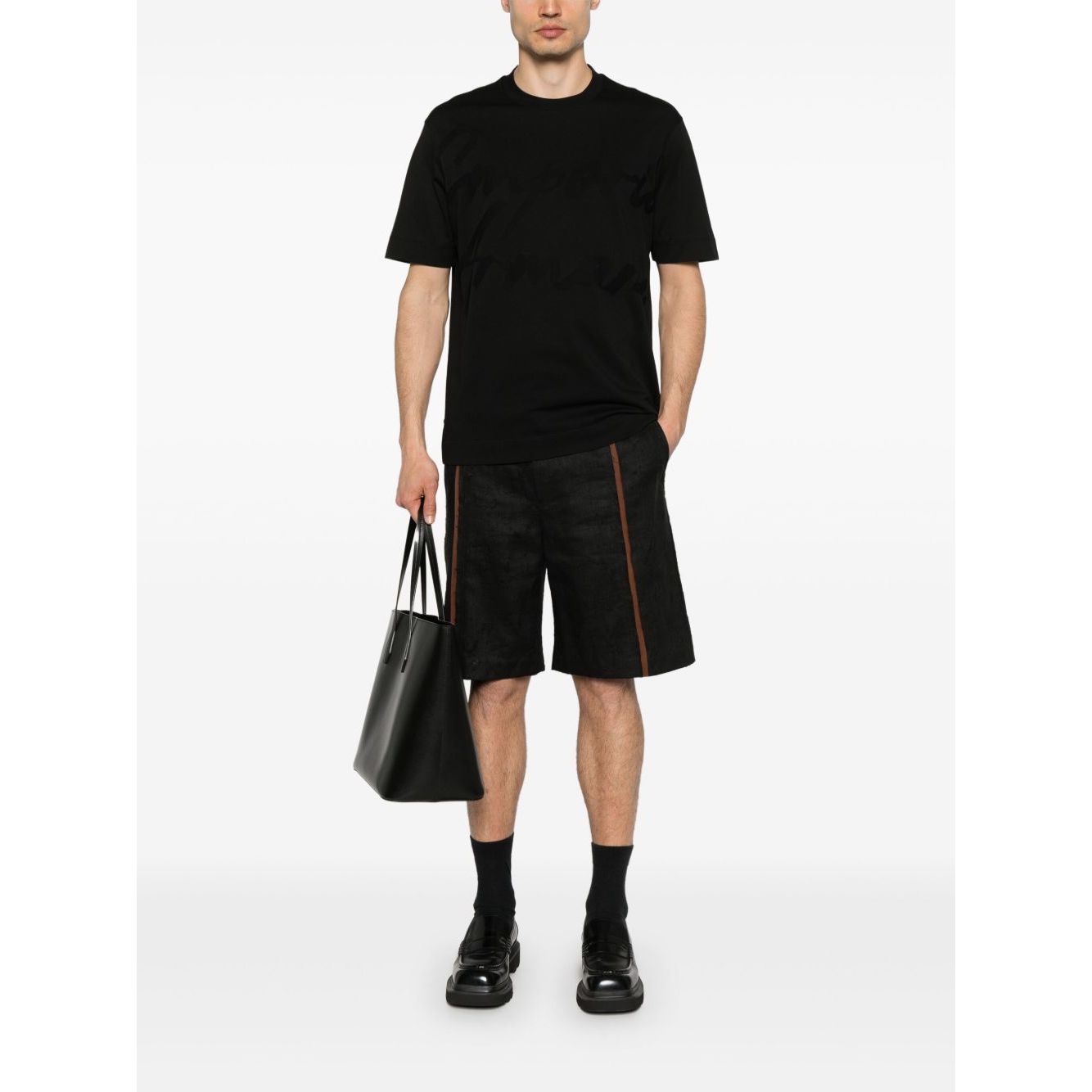 Emporio Armani crew neck T-shirt Topwear