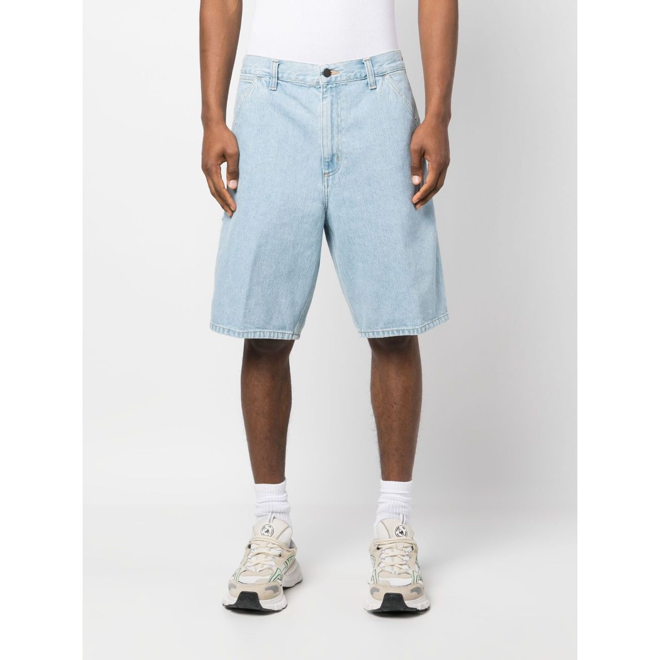 CARHARTT WIP MAIN Shorts Clear Blue Short trousers