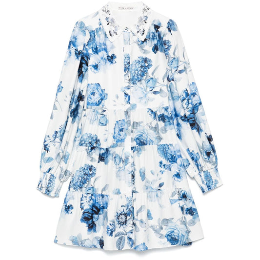 Alice + Olivia Dresses Clear Blue
