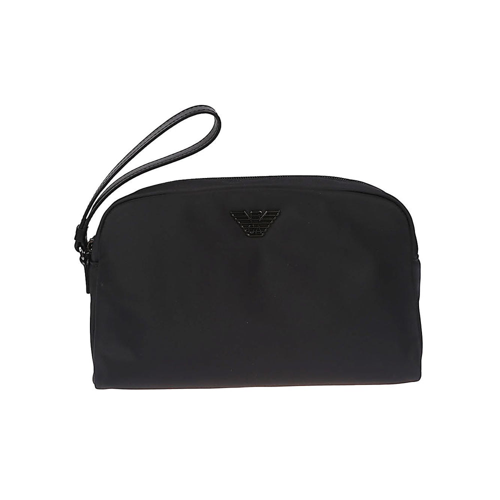 Emporio Armani Logo nylon beauty-case Small Leather Goods