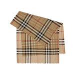 Burberry Check wool and silk scarf