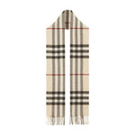 Burberry Check cashmere scarf Scarves Hats & Gloves