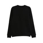 PS By Paul Smith Sweaters Black crew neck long sleeves embroidered logo cotton sweatshirt