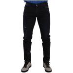 Dolce & Gabbana Blue Cotton Stretch Skinny Denim Trouser Jeans