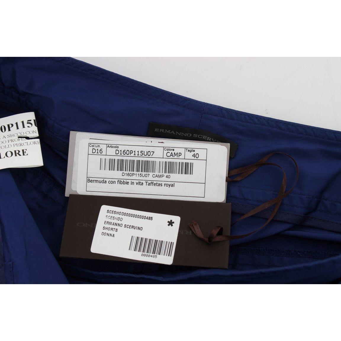 Ermanno Scervino Blue Above Knees Bermuda Shorts