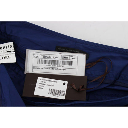 Ermanno Scervino Blue Above Knees Bermuda Shorts