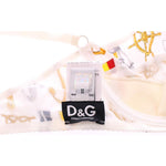 Dolce & Gabbana White Sailor Bra Panty Stretch Underwear MOM24083-2