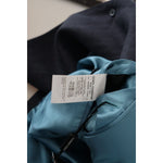 Dolce & Gabbana Dark Blue ALTA SARTORIA Jacket Coat Blazer