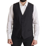Dolce & Gabbana Dark Blue Single Breasted MARTINI Blazer