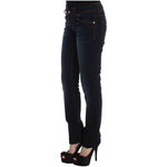 John Galliano Blue Wash Cotton Slim Fit Jeans
