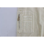 Ermanno Scervino Beige Capri Cropped Chic Pants Jeans & Pants Ermanno Scervino Dark Gray