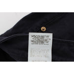 Ermanno Scervino Blue Cotton Blend Casual Fit Pants Jeans & Pants