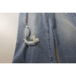 Dolce & Gabbana Blue Washed High Waist Cropped Denim Jeans