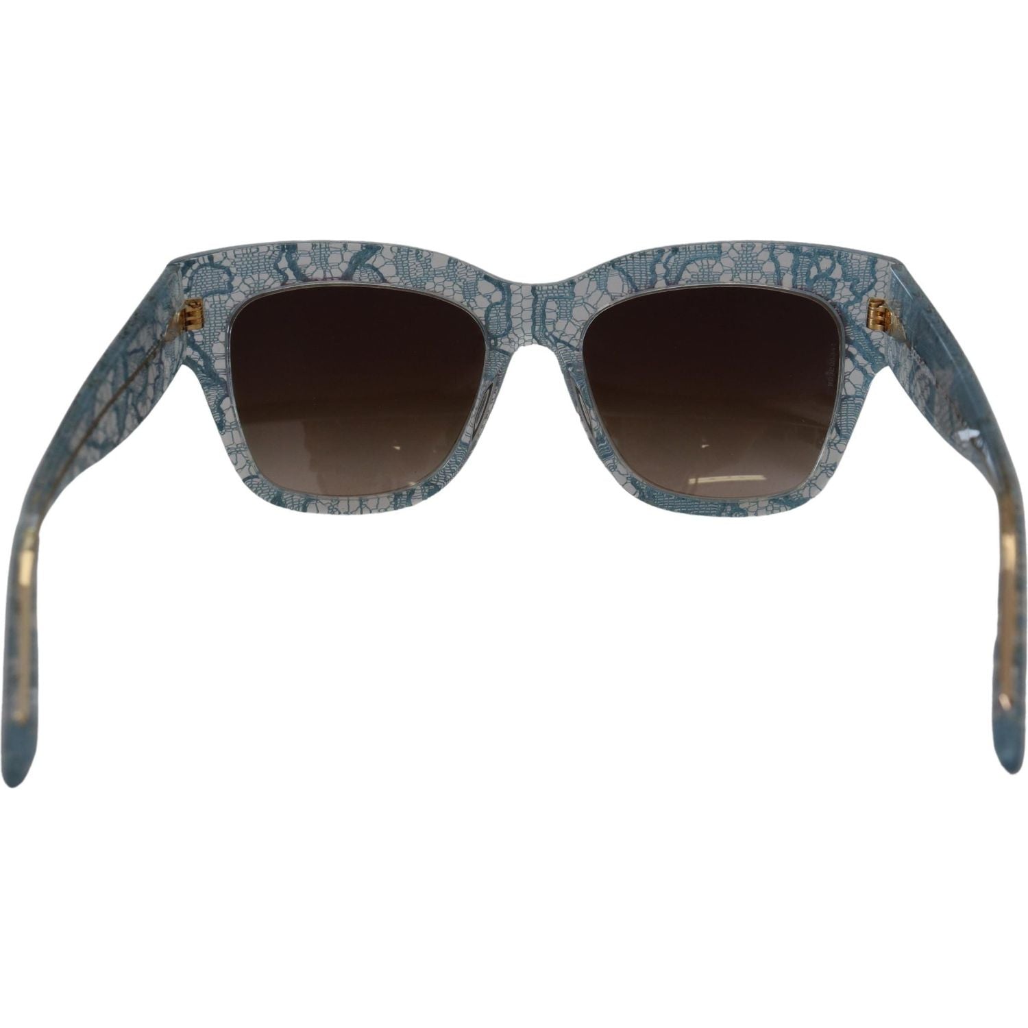 Dolce & Gabbana Blue Lace Acetate Crystal Butterfly DG4231 Sunglasses