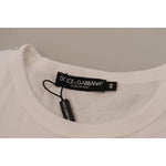 Dolce & Gabbana White Flap Pocket Short Sleeves T-shirt