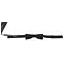 Dolce & Gabbana Black Silk Patterned Neck Papillon Accessory Bow Tie