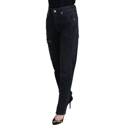Dolce & Gabbana Chic Black Denim Pants - Elevate Your Wardrobe Dolce & Gabbana Black