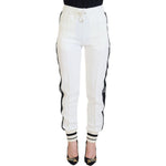 Dolce & Gabbana White DG Logo Sweatpants Pants