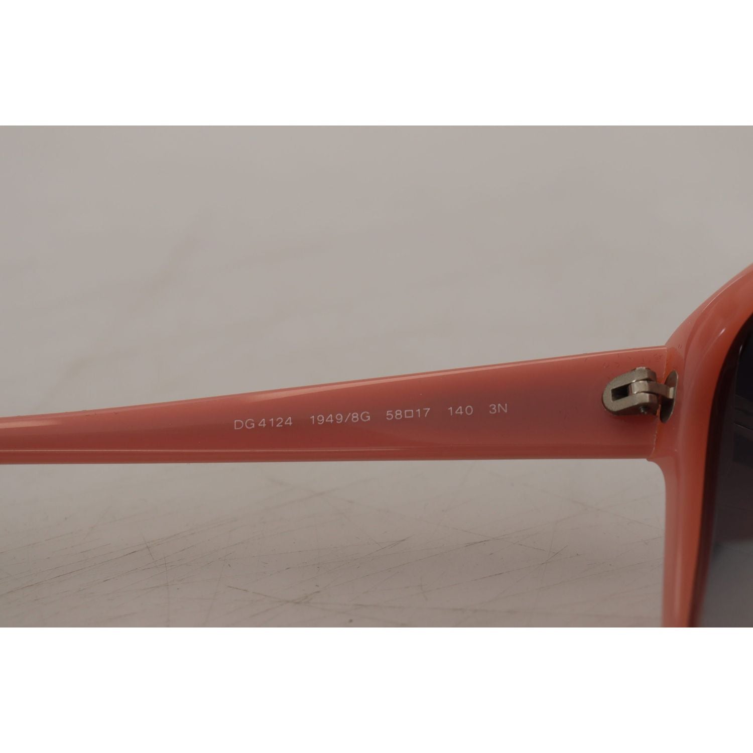 Dolce & Gabbana Pink Acetate Frame Stars Embellishment DG4124 Sunglasses