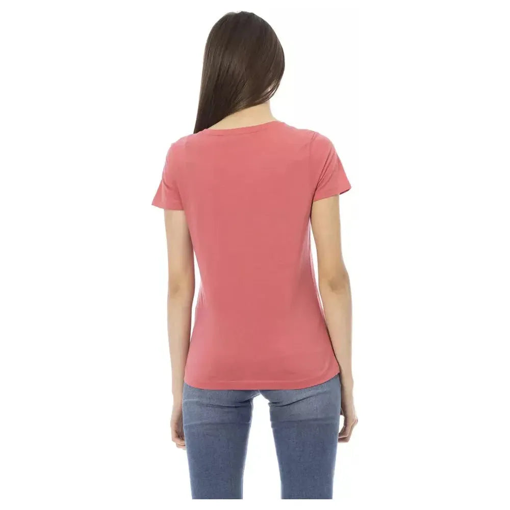 Trussardi Action Multicolor Cotton Women T-Shirt