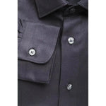 Robert Friedman Blue Cotton Men's Shirt