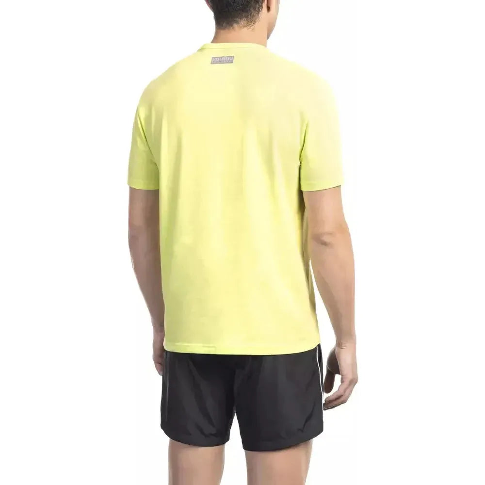 Bikkembergs Yellow Cotton T-Shirt