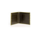 Trussardi Green Leather Men Wallet Wallet