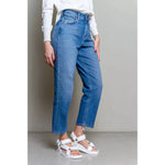Don The Fuller Blue Cotton Women Jeans
