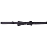 Dolce & Gabbana Blue Polka Dot Silk Adjustable Neck Men Papillon Bow Tie