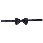 Dolce & Gabbana Blue Silk Adjustable Neck Men Papillon Bow Tie