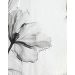 Dolce & Gabbana White Floral Print Hooded Pullover Sweater