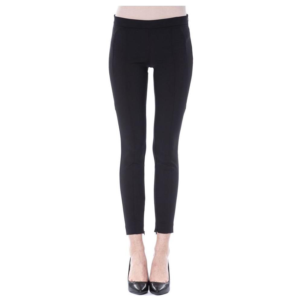 BYBLOS Black Polyester Women Skinny Pant