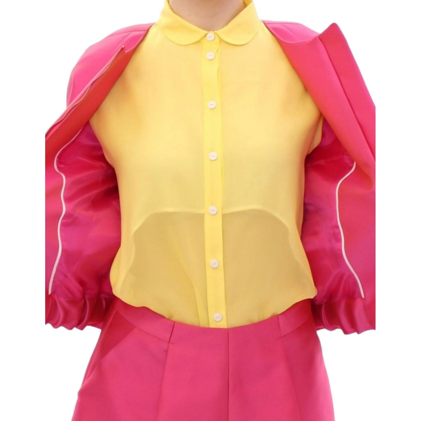 CO|TE Pink silk blend jacket Coats & Jackets