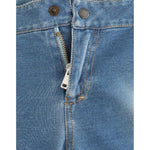 Ermanno Scervino Chic Blue Capri Jeans for Elegant Summers Jeans & Pants Ermanno Scervino Slate Gray