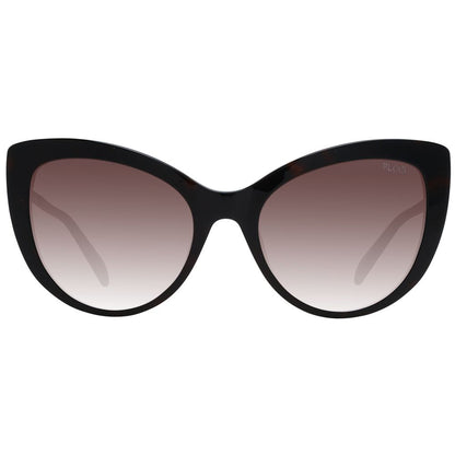Emilio Pucci Brown Plastic Sunglasses