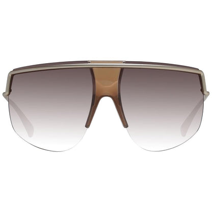 Max Mara Gold Metal Sunglasses