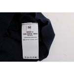 MARGHI LO' Blue 100% Lana Wool Blouse Top