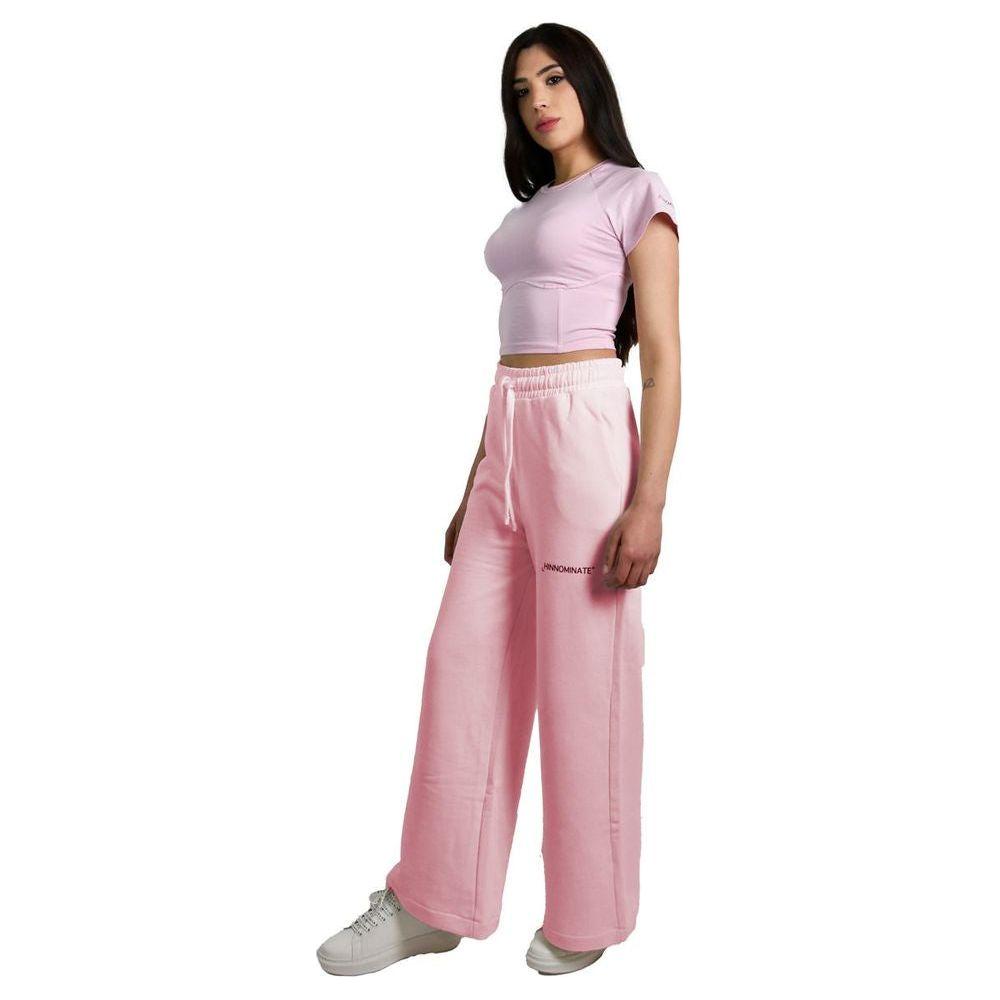 Hinnominate Pink Cotton Pant
