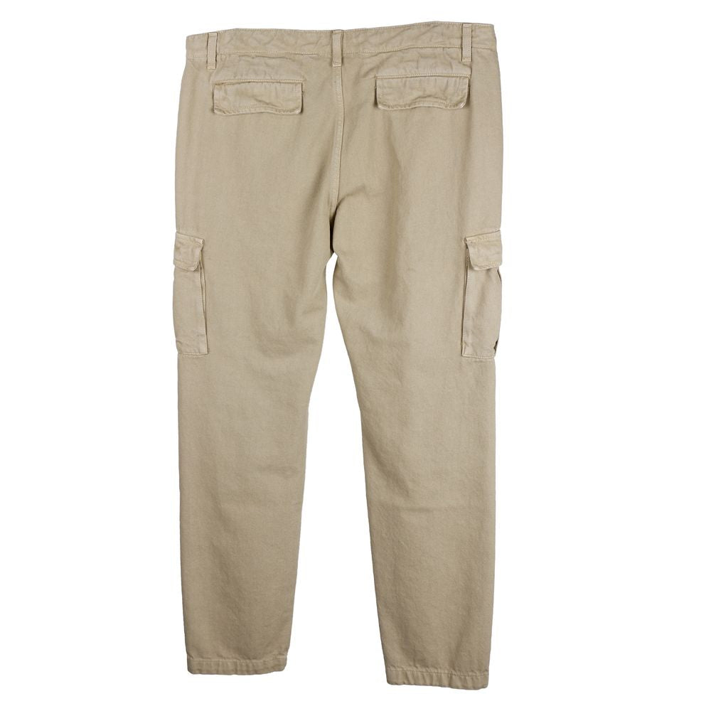 Comme Des Fuckdown Beige Cotton Pant