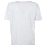 North Sails Elegant White Cotton Tee with Bold Blue Logo