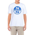 North Sails Crisp White Logo Cotton T-Shirt