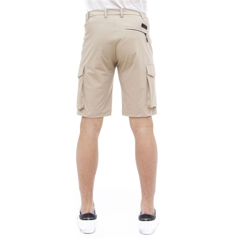 People Of Shibuya Beige Poliammidica Men's Bermuda Short