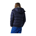 La Martina Blue Nylon Men's Sports Jacket MAN COATS & JACKETS