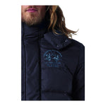 La Martina Blue Nylon Men's Sports Jacket MAN COATS & JACKETS