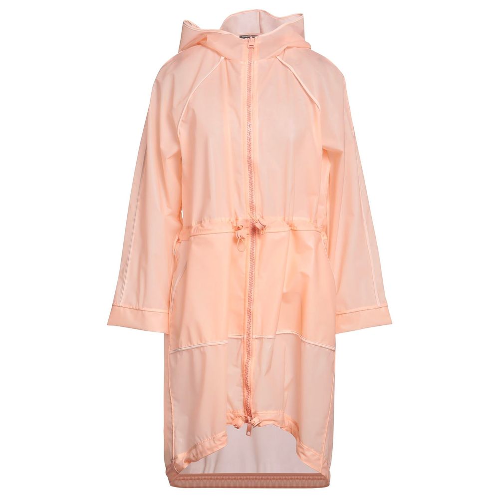 Elisabetta Franchi Pink Polyethylene Jackets & Coat