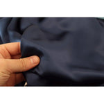 Dolce & Gabbana Blue Satin Silk Waist Belt Robe Jacket