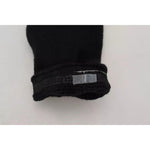 Dolce & Gabbana Black Wool Knit Calf Long Women Accessory Socks SCS2067-S