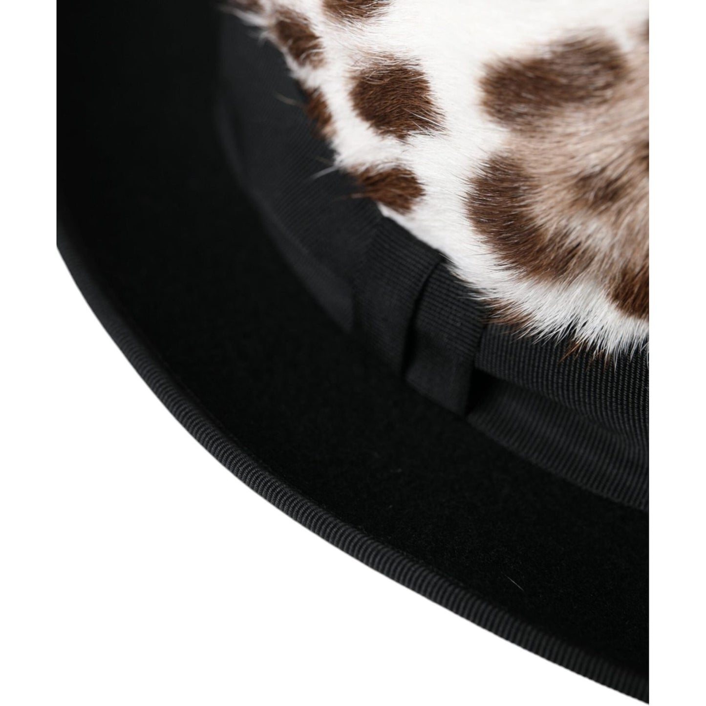 Dolce & Gabbana Multicolor Leopard Women Fedora Hat