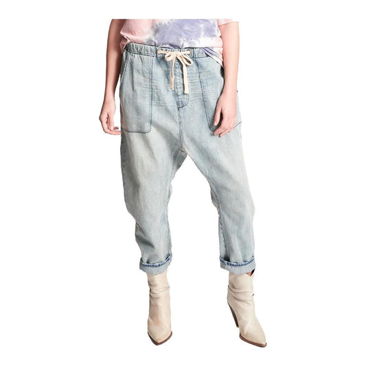 One Teaspoon Blue Cotton Jeans & Pant One Teaspoon Gray
